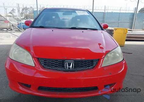2004 Honda Civic Ex z USA, uszkodzony, nr VIN 1HGEM22034L062727